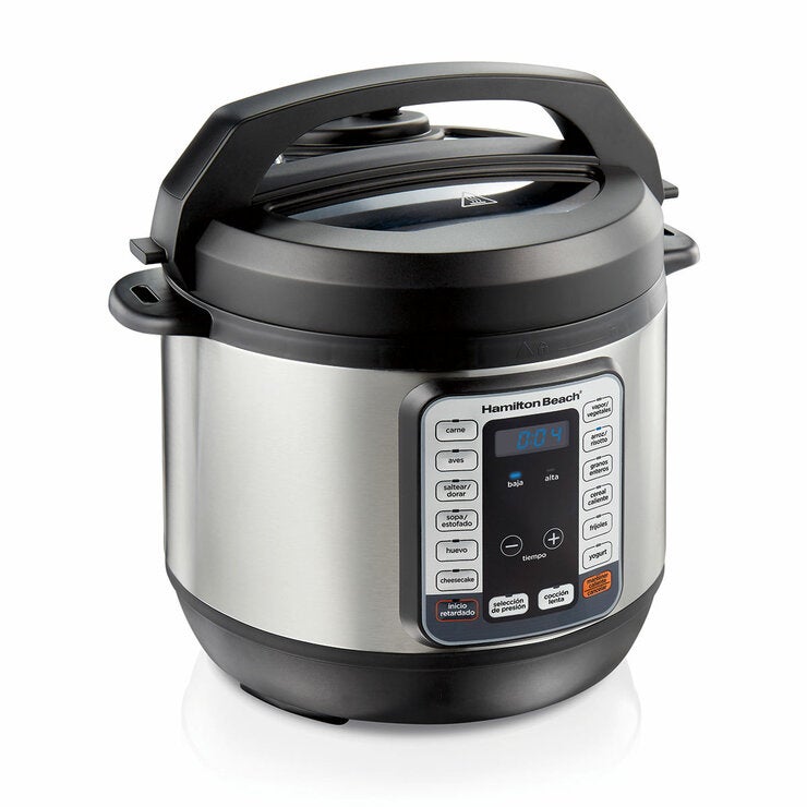 Hamilton Beach, Multi-olla de presión XL, 7.5 litros Hamilton Beach, Multi-olla de presión XL, 7.5 litros