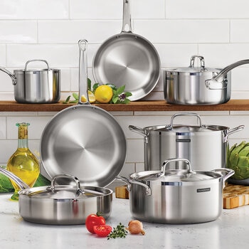 Tramontina Juego de Batería de Cocina de 12 Piezas