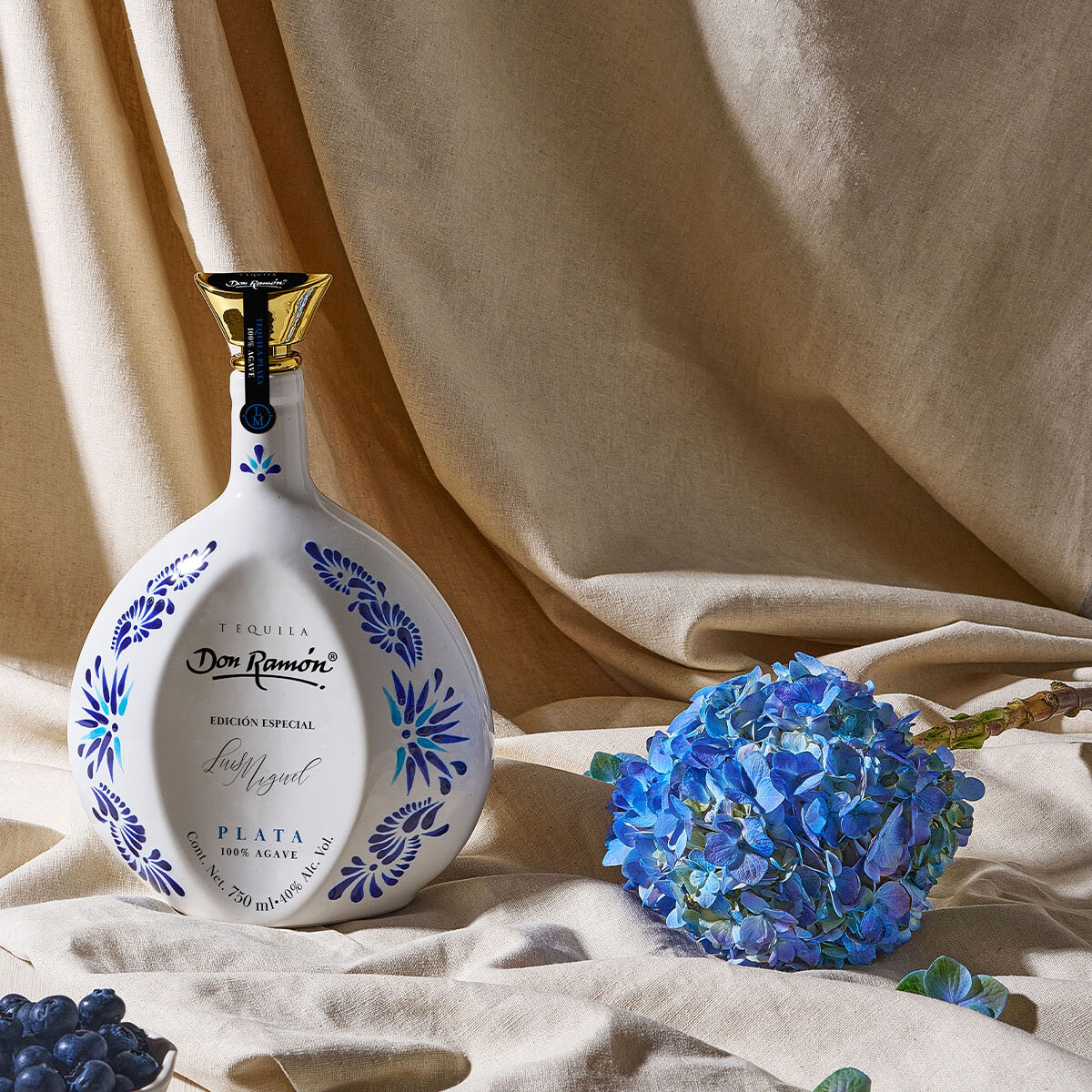 Tequila Don Ramón Cerámica Plata 750 ml