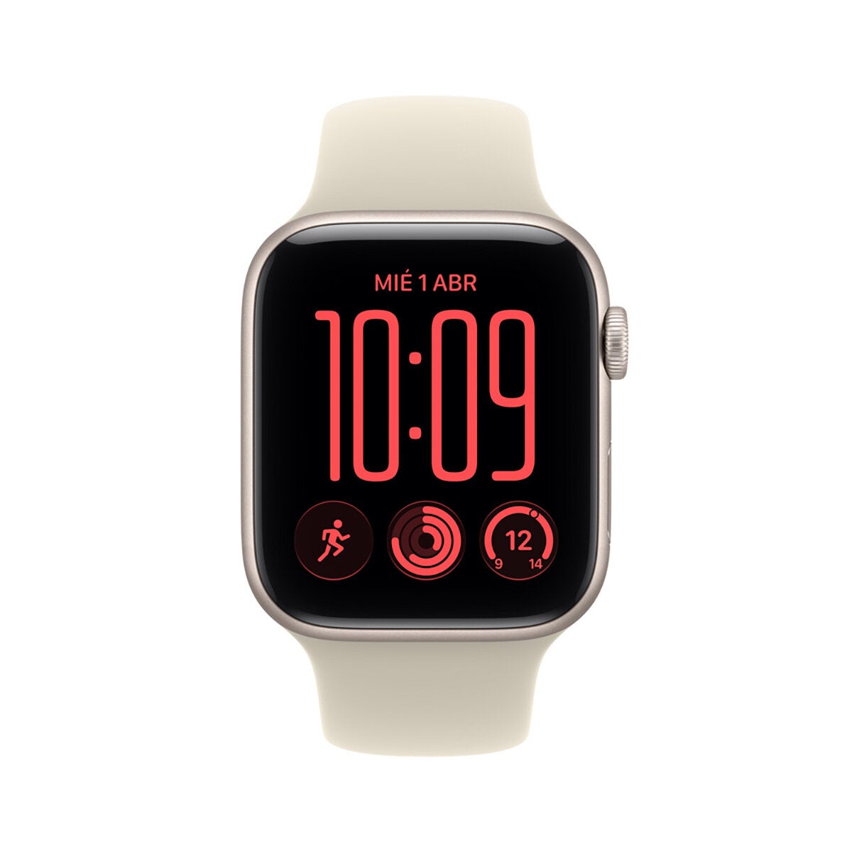 Apple Watch SE 3 (GPS) 44mm Aluminio Blanco Estelar + Correa Deportiva Arena - Talla M/L Apple Watch SE 3 (GPS) 44mm Aluminio Blanco Estelar + Correa Deportiva Arena - Talla M/L