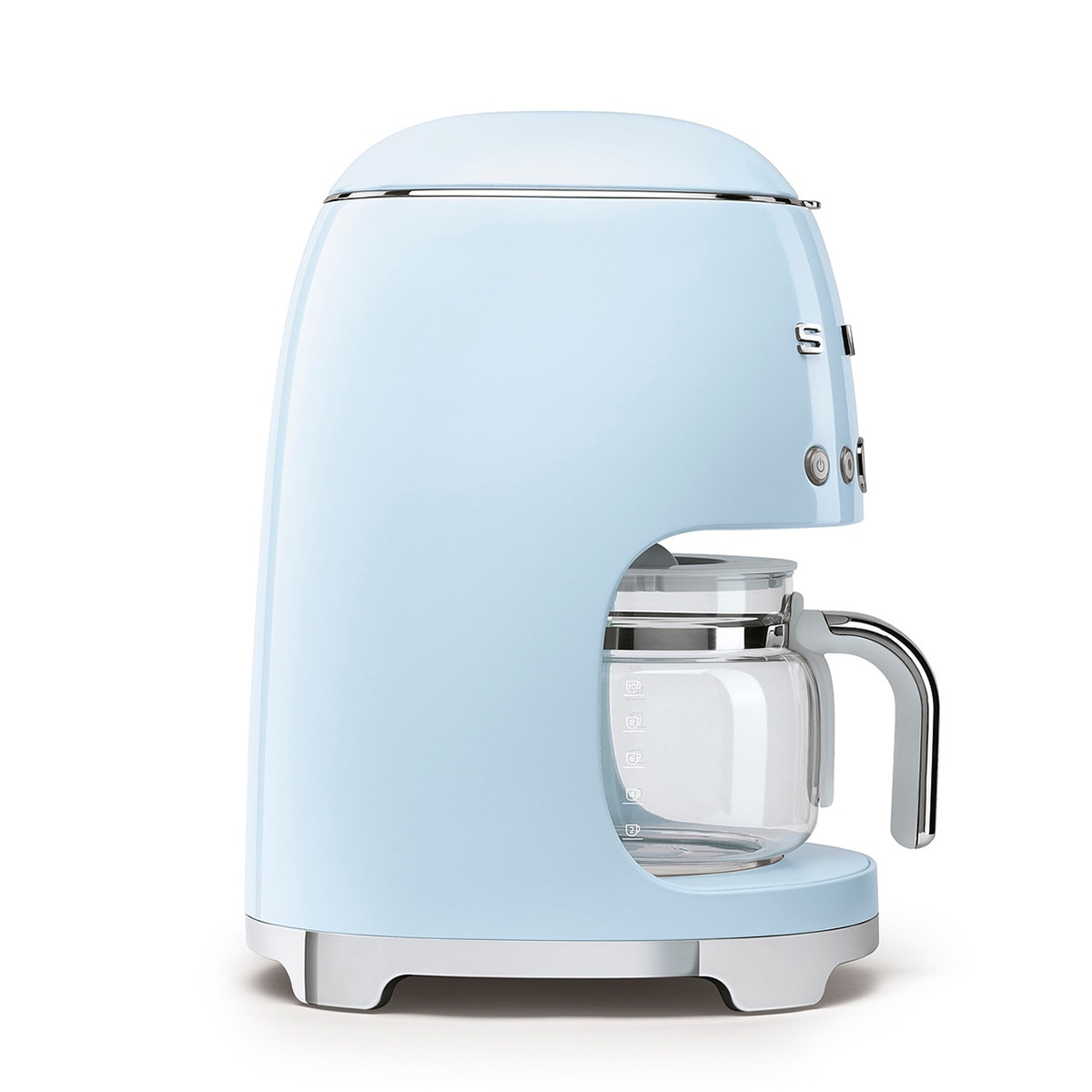 Smeg Cafetera de goteo 10 tazas azul