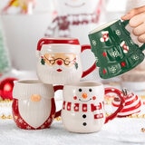 Signature Housewares Incorporated Juego de 4 Tazas Navideñas