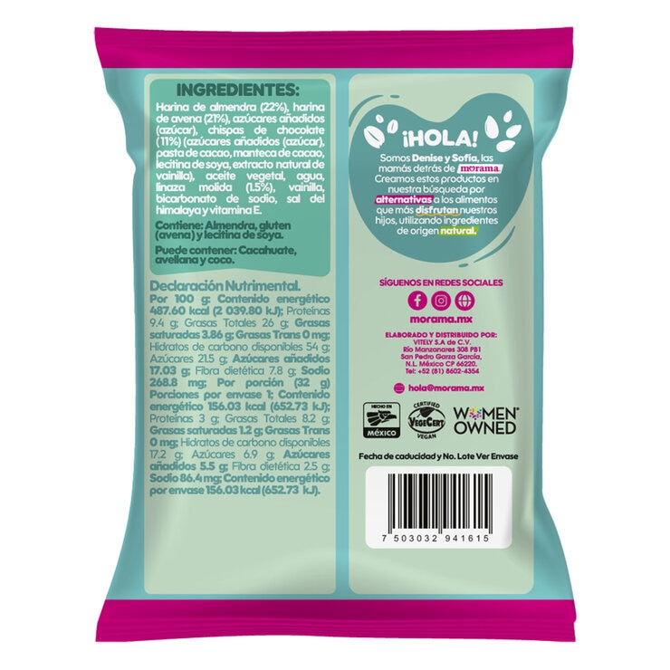 Morama Galletas Chispas Chocolate 384 g