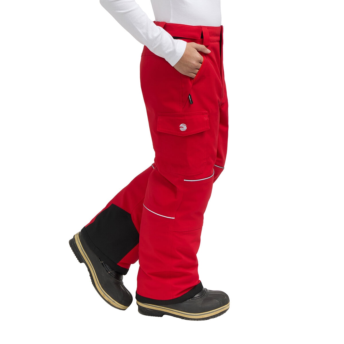 Stormpack Pantalones para nieve para Niños y Niñas Rojo 12 Años