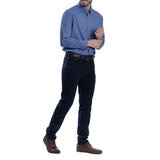 Chaps Camisa para Caballero Azul Cuello 15/15.5 Manga 32/33
