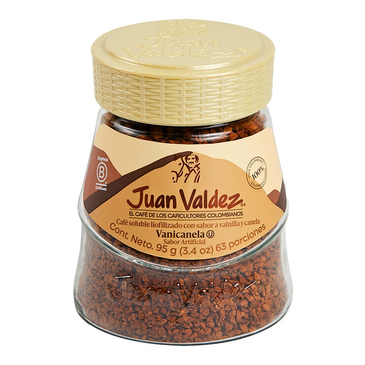 Juan Valdez Café Soluble 3 pzs de 95 g