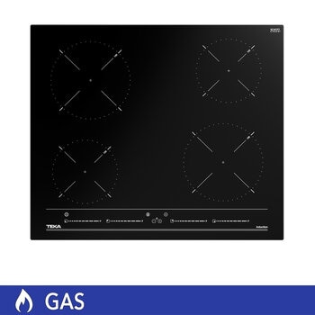 Teka Parrilla Vitrocerámica de Gas 4 Quemadores