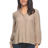 Jezebel Blusa para Dama Café Mediana Jezebel Blusa para Dama Café Mediana