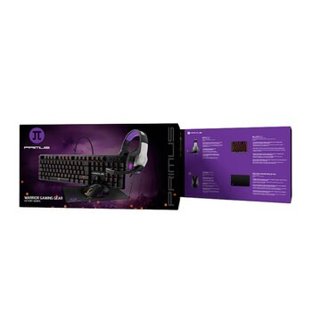 Primus Gaming Kit Teclado + Audifonos + Mouse + Mousepad 