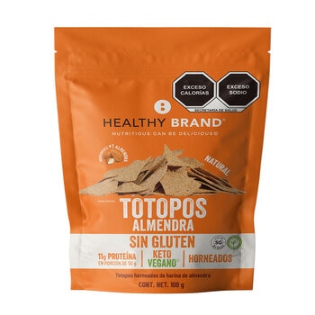 Healthy Brand Totopos Horneados Keto 100 g
