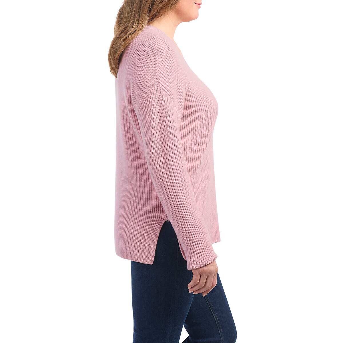 Hilary Radley Suéter para Dama Rosa Grande