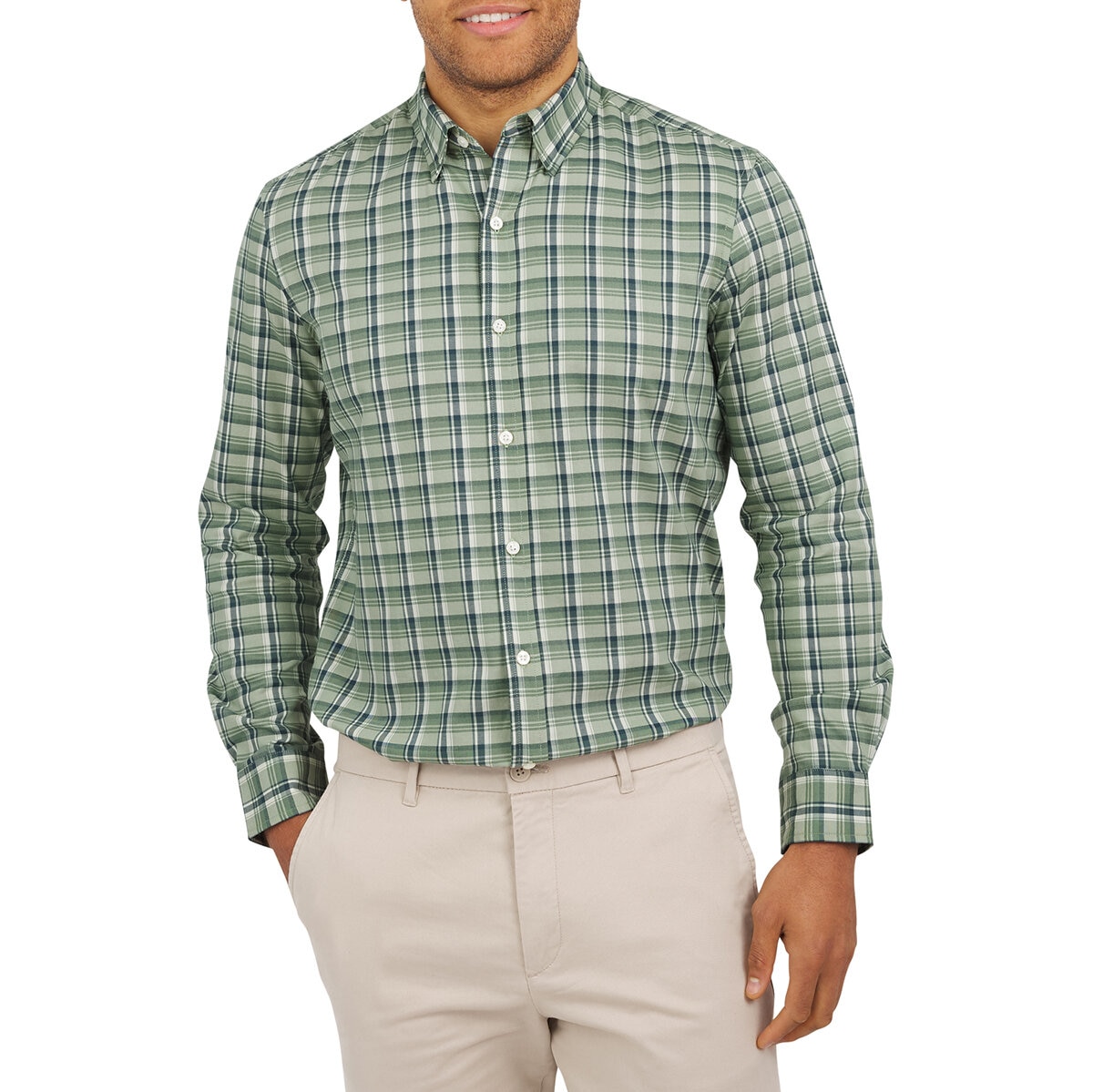 Lands End Camisa para Caballero Varias Tallas y Colores