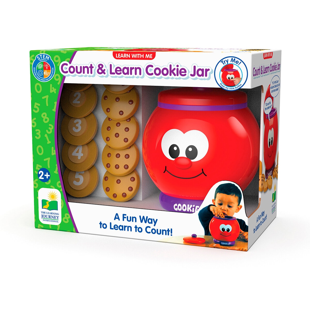 The Learning Journey Aprende Conmigo Frasco de Galletas