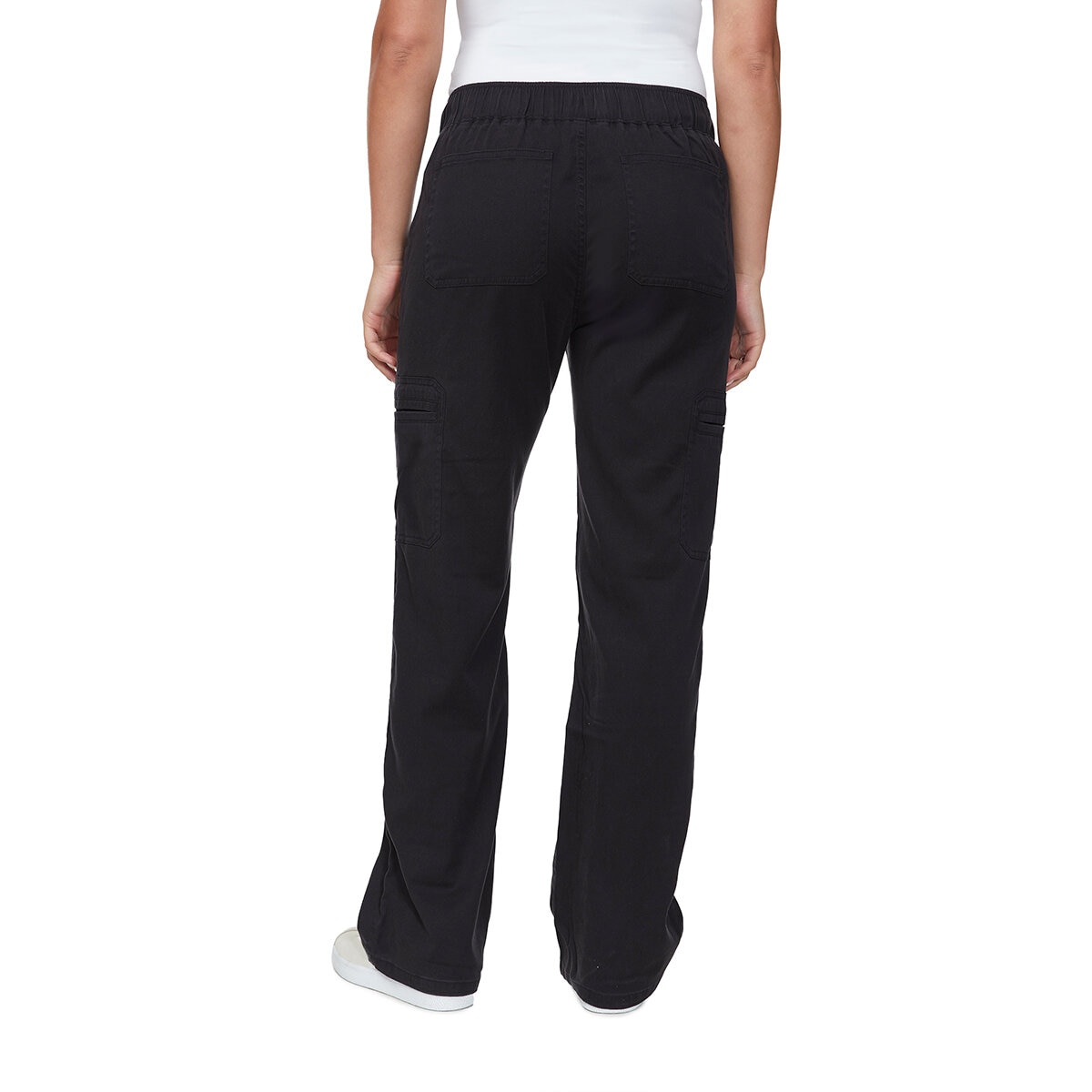 Buffalo David Bitton Pantalones para Dama Negro Extra Grande