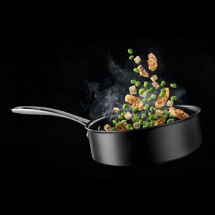 Tefal Unlimited Cacerola con Tapa de Aluminio de 24 cm