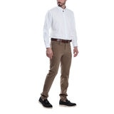 Chaps Camisa para Caballero Blanco Cuello 17/17.5 Manga 32/33