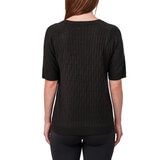 Kersh Blusa para Dama Negro Extra Grande
