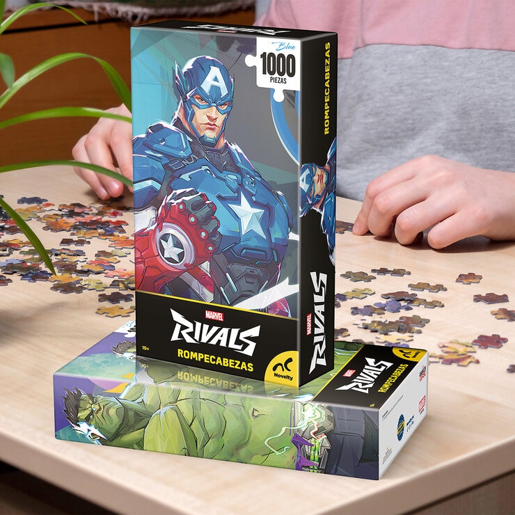 Rompecabezas Coleccionables 4PK - Rivals Marvel
