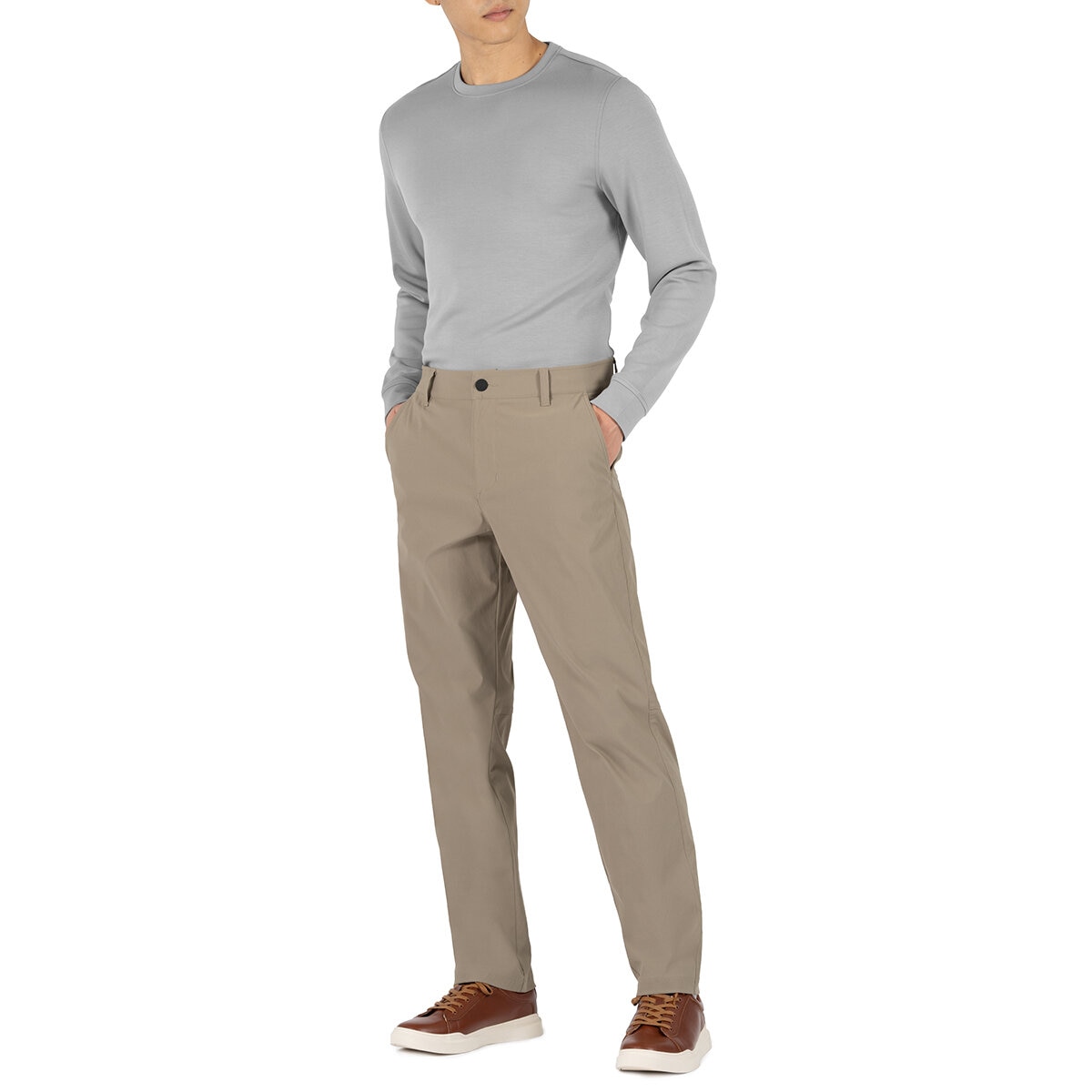 Gerry Pantalones para Caballero Café 30X30