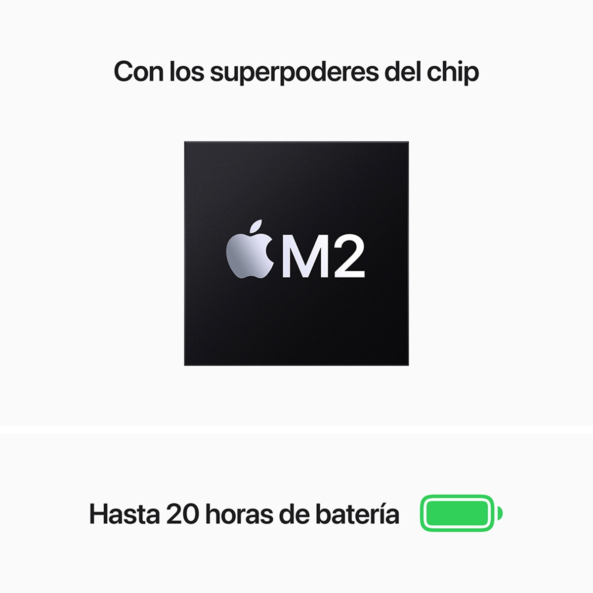 Apple MacBook Pro 13" Chip M2 256 GB Gris Espacial