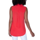 Mario Serrani Italy Blusa para Dama Rojo Mediana