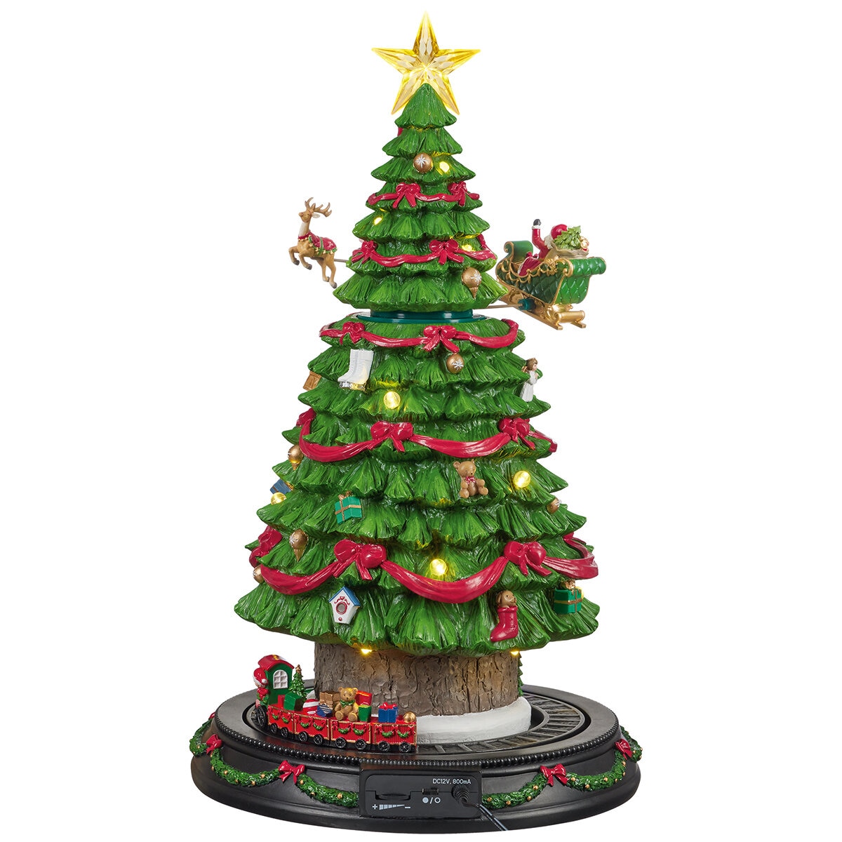 Árbol Navideño con Música y Luces LED