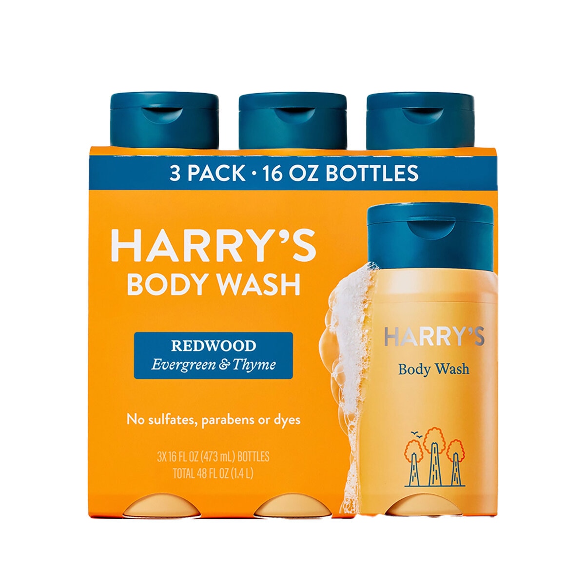 Harry's Jabón Corporal 3 pzas de 473 ml