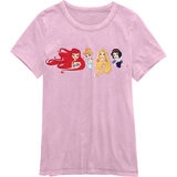 Disney Playera 2 piezas para Niños o Niñas Princesas 6