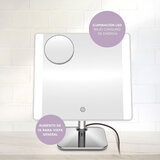 Conair, Espejo de Halo Cuadrado Con Luz LED BE04SM