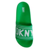 DKNY Sandalia para Dama Verde