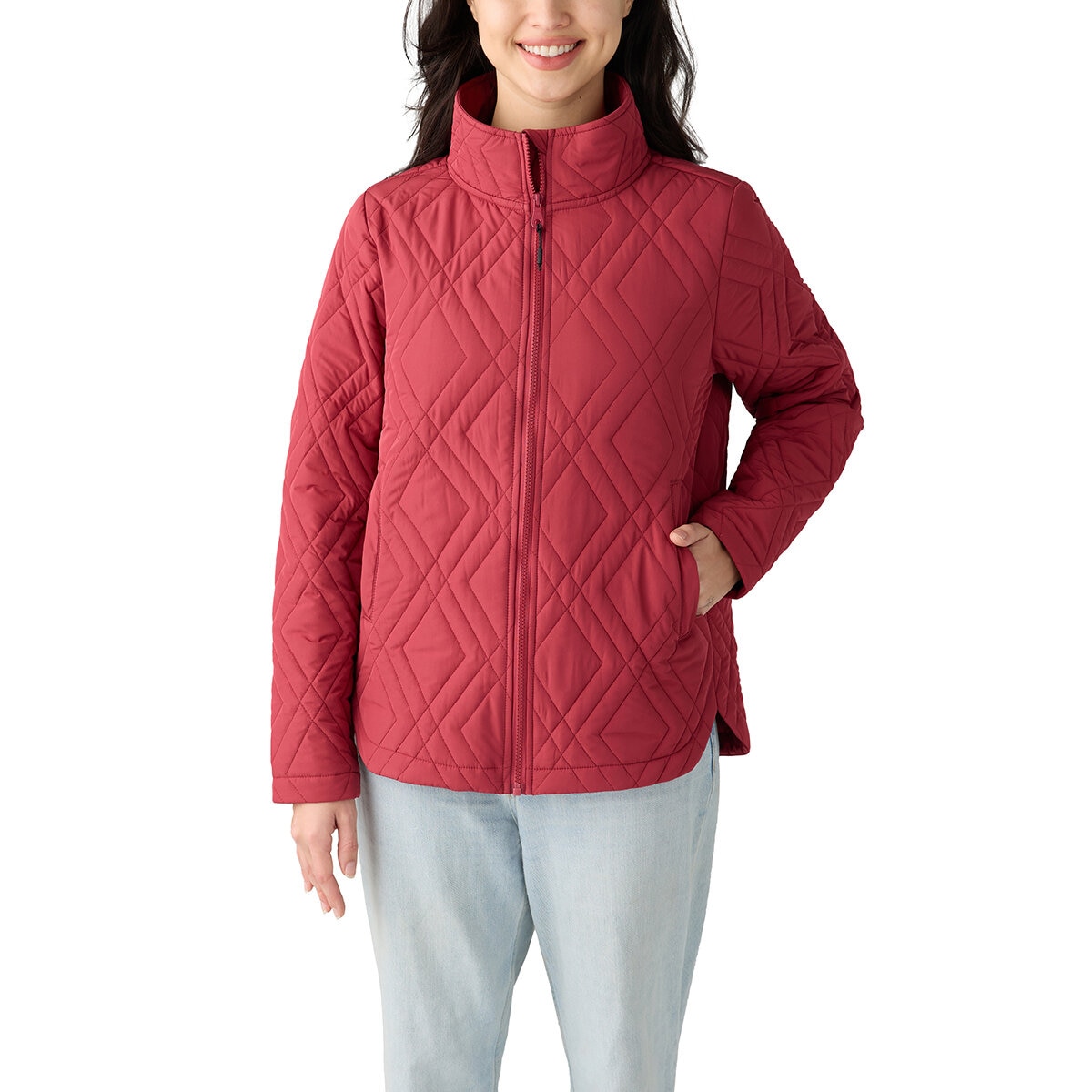Voyager Chamarra para Dama Rojo Chica