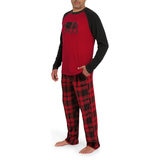 Eddie Bauer Pijama para Caballero Rojo Mediana