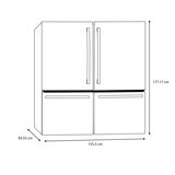 GE Profile Refrigerador 21'/21' Gemelos