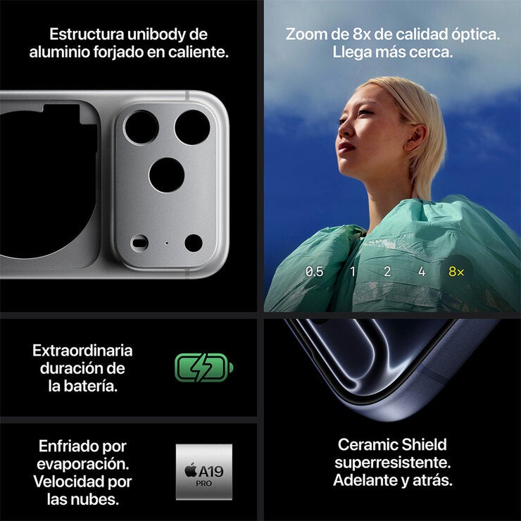 Apple iPhone 17 Pro Max 256GB Plata Apple iPhone 17 Pro Max 256GB Plata