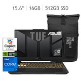 ASUS TUF Gaming F15 Laptop 15.6'' Full HD Intel Core i7 16GB 512GB SSD + Mochila