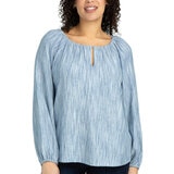 Boston Traders Blusa para Dama Azul Extra Chica Boston Traders Blusa para Dama Azul Extra Chica