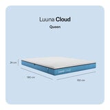 Luuna Cloud, Colchón Queen, Memory Foam Luuna Cloud, Colchón Queen, Memory Foam