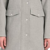 Vince Camuto Abrigo para Dama Gris Extra Grande