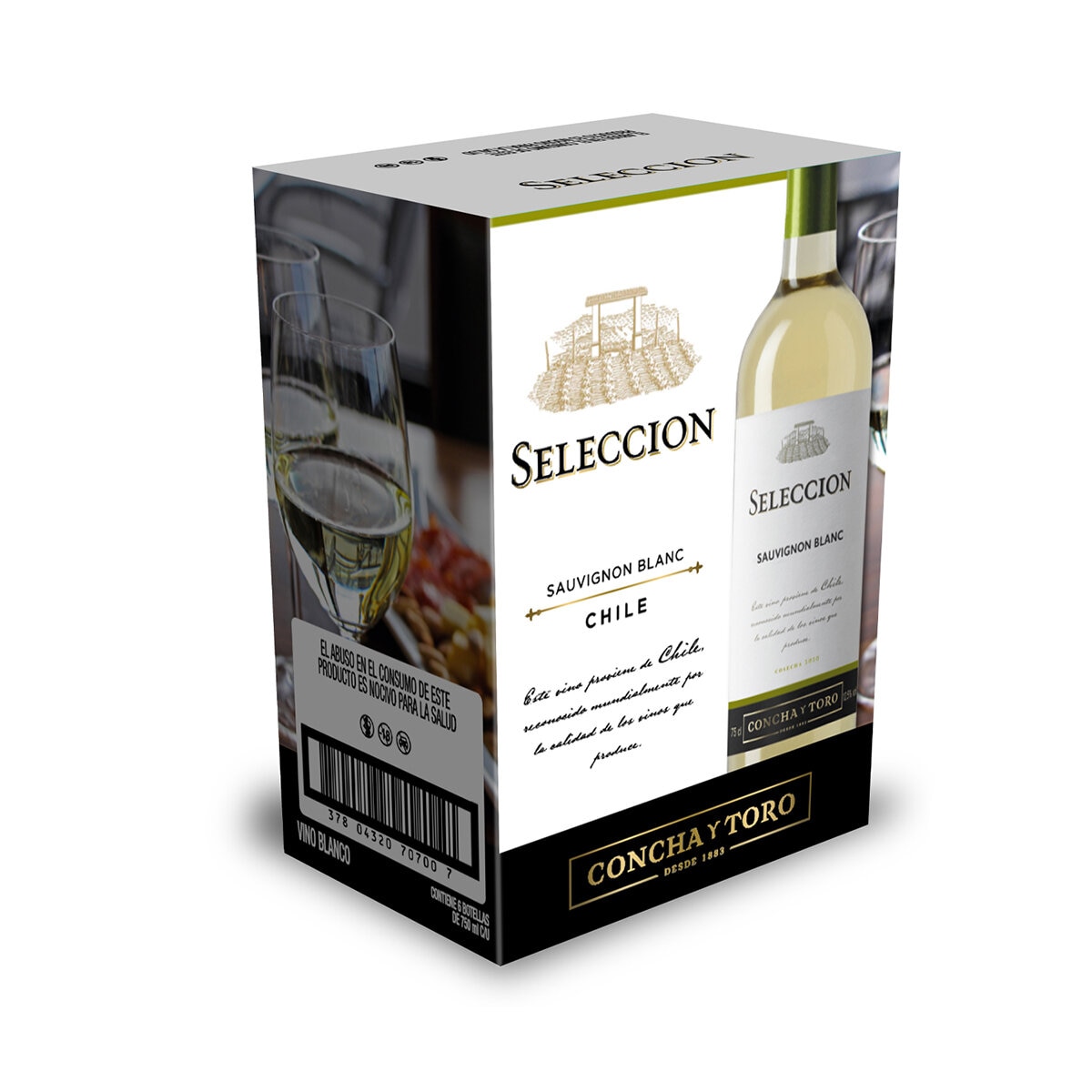 Vino Blanco Seleccion Concha y Toro 6/750ml