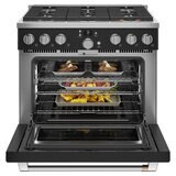 Café Estufa de Gas 90cm Color Negro