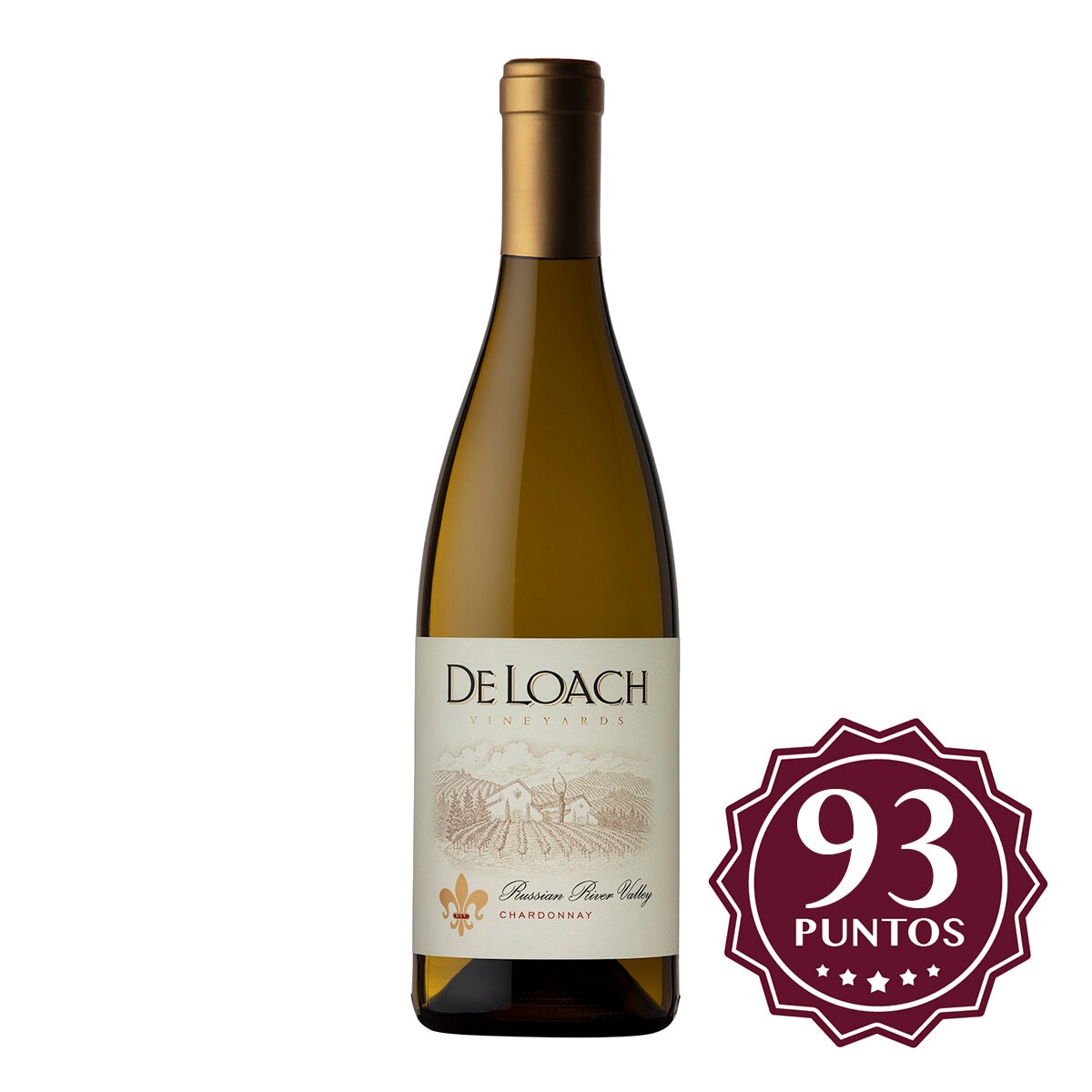 Vino Blanco De Loach Russian River 750ml