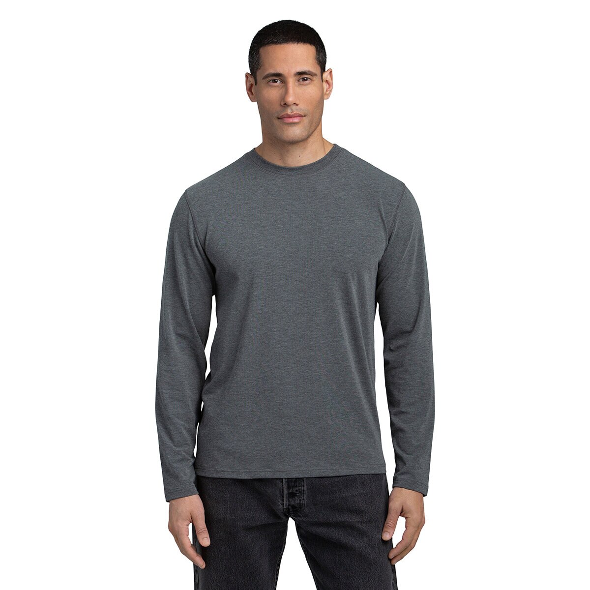 Boston Traders Playera para Caballero Gris Mediana Cost...