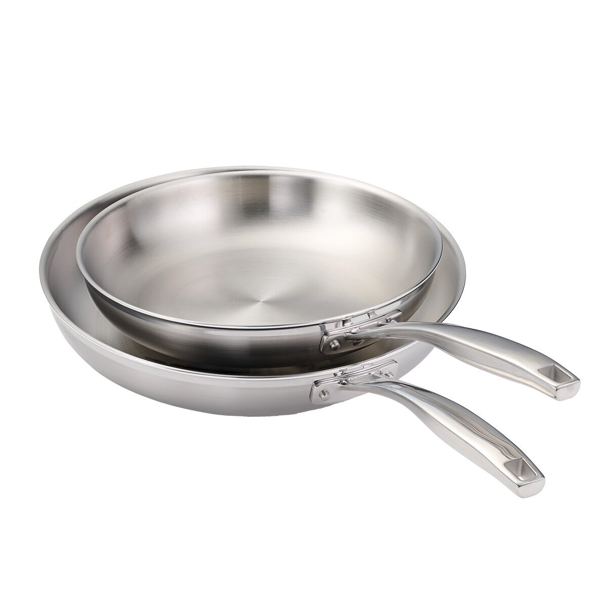 Tramontina Juego de 2 Sartenes de Acero Inoxidable Tramontina Juego de 2 Sartenes de Acero Inoxidable
