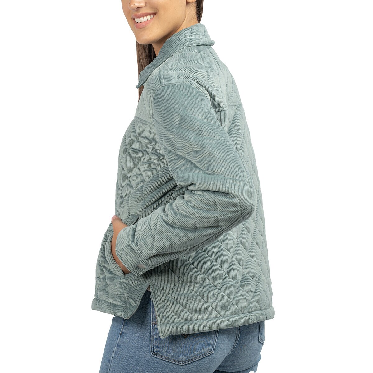 Jachs Chamarra para Dama Verde Mediana