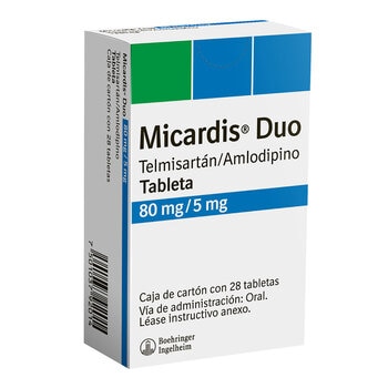 Micardis Duo 80/5mg 28 Tabletas 