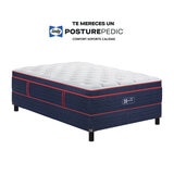 Sealy, Embody Soft Red, Colchón y Box Matrimonial