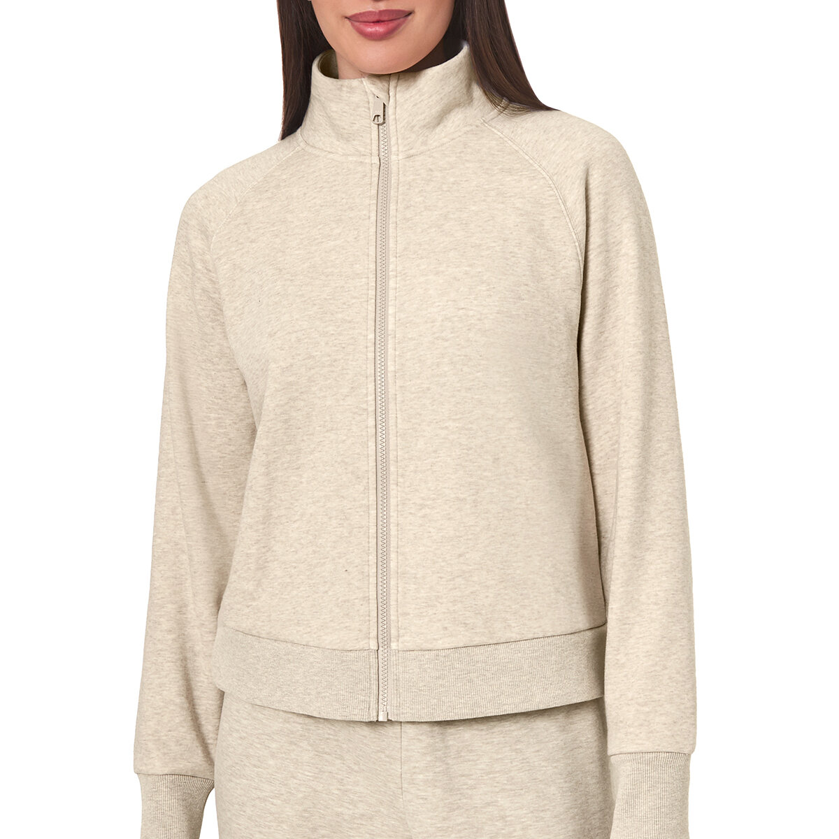 Mondetta Sudadera para Dama Beige Chica