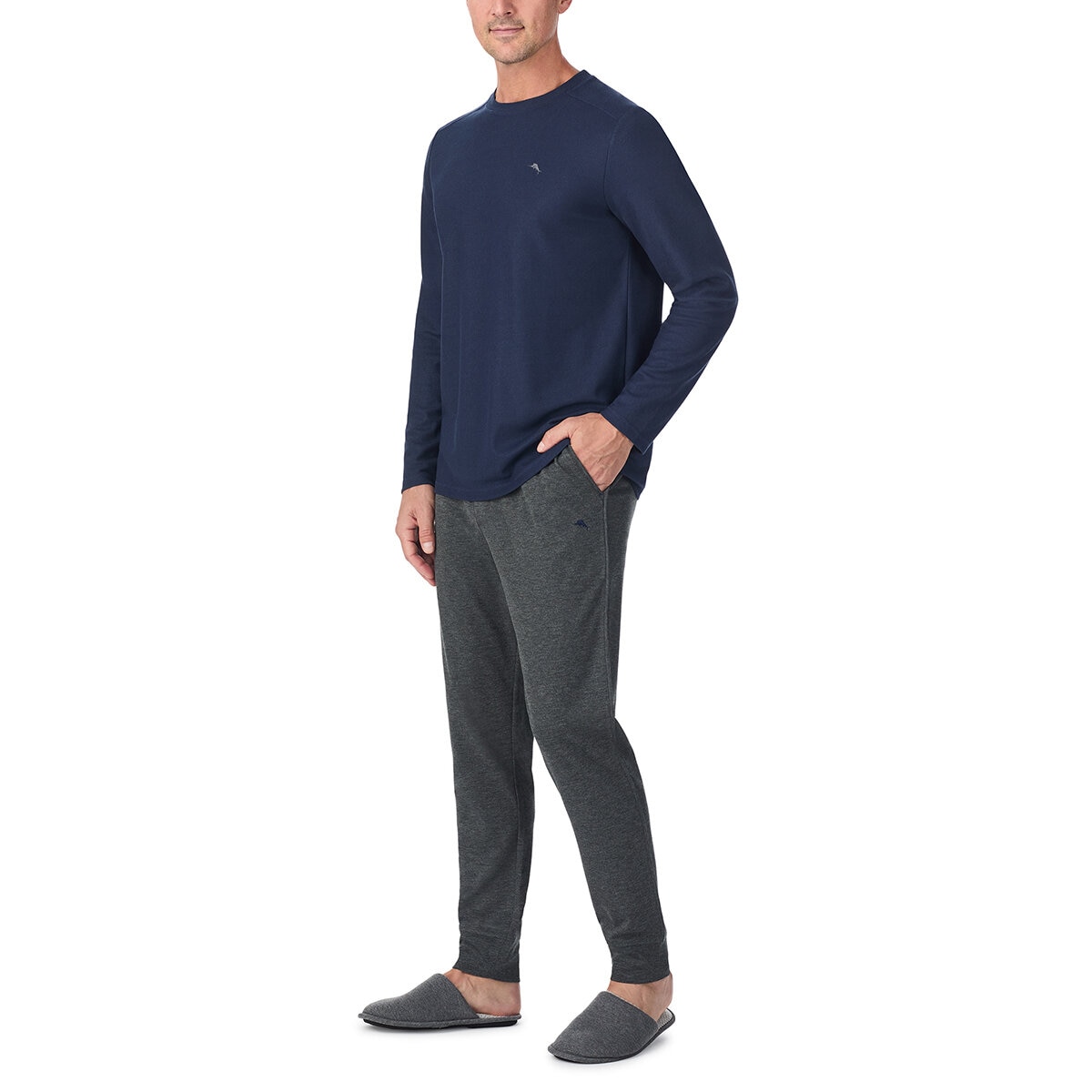 Tommy Bahama Pijama para Caballero Azul Mediana