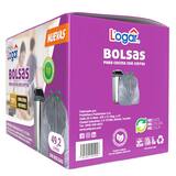 Logar Bolsas Para Basura 200 pzas de 49.2 l