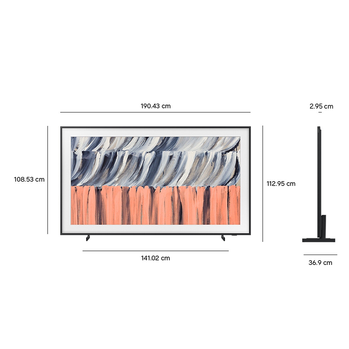 Samsung Pantalla 85" QLED The Frame 4K Smart TV + Marco Samsung Pantalla 85" QLED The Frame 4K Smart TV + Marco